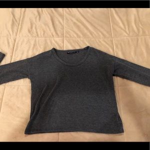Brandy Melville long sleeve crop shirt!!!